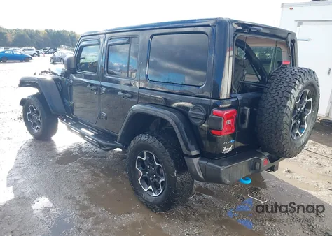 2022 Jeep Wrangler 4Xe Unlimited Rubicon 4X4 from USA, damaged, VIN 1C4JJXR61NW153265